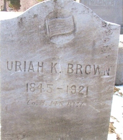brown headstone